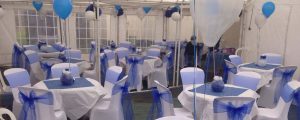 Venue decor options for weddings and parties in Uttoxeter and surrounding areas