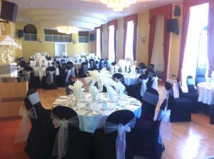 Venue decor in Twycross, Midlands and Shropshire