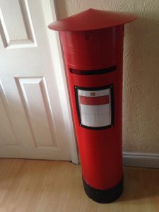 Custom post box for weddings in Willenhall and Midlands