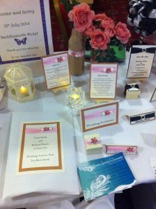 Wedding stationery services in